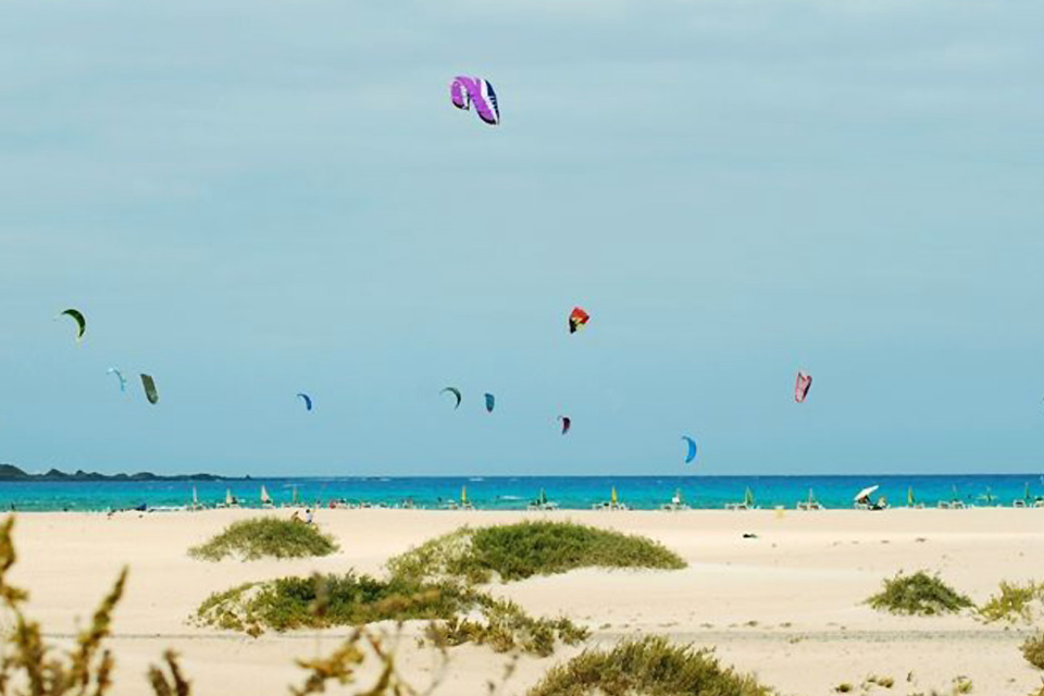 Kitespots Auf Fuerteventura Kanarische Inseln Sun Fun Kiten