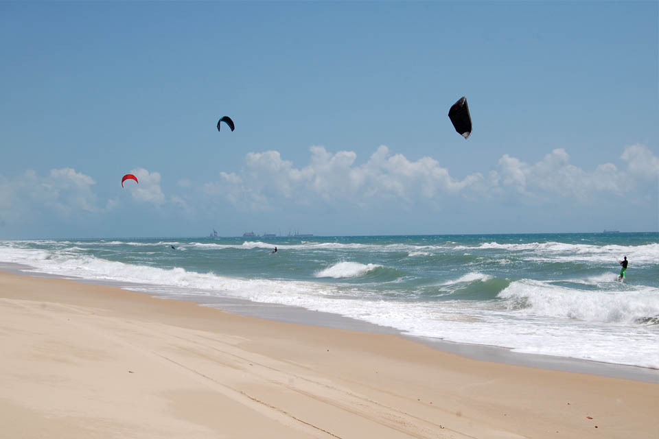 Kitespot Cumbuco, Brasilien sun+fun Kiten