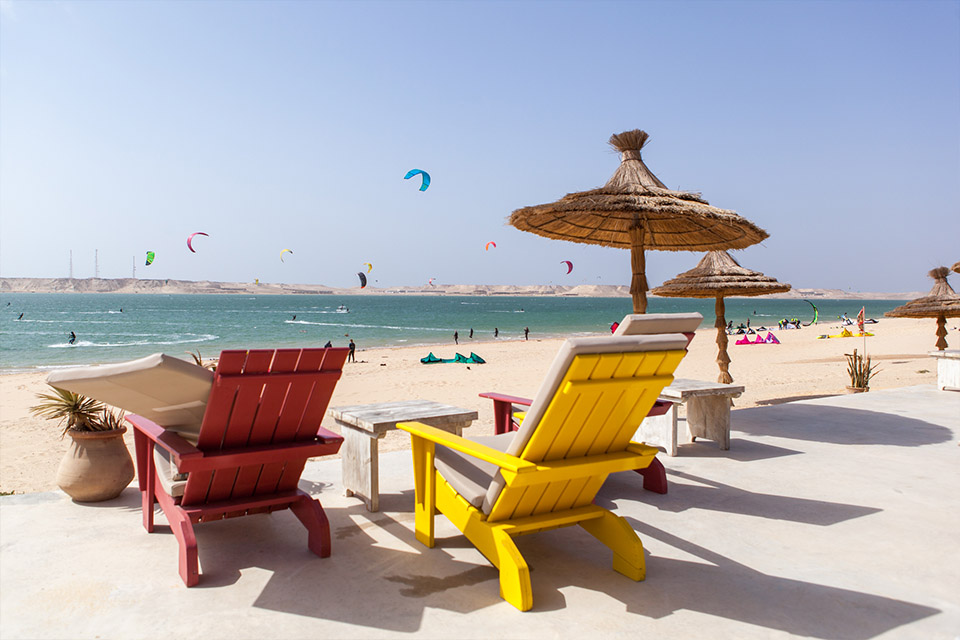 Kitespot Dakhla, Marokko sun+fun Kiten