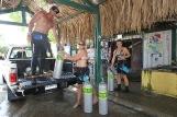 Bonaire - Buddy Dive Center, Abfahrt