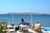 Sigri - Lesbos, Sigri Surfcenter, Relaxen Terrasse
