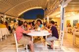 Naxos - Vitamin sea Event, gemeinsames Abendessen im Beach Cafe