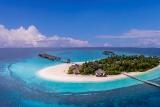 Malediven Angaga Island Resort Aerial