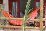 Jericoacoara - Carcara, Balkon mit Hängematte