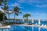 Cabarete, Velero Beach Resort, Pool mit Meerblick