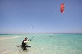 Hurghada Magawish Island - Kite im kristallklaren Wasser