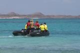 Fuerteventura Corralejo - Flag Beach Windsurf Center, Rettungsboot