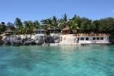 Cebu - Magic Island Dive Resort, Blick vom Meer