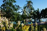 Leyte - Pintuyan Resort, Garten