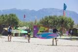 Kos - Marmari Windsurfing, Verkehr an der Station