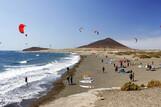 Teneriffa El Medano - Surf Center Playa Sur, Kitebeach