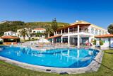 Samos - Hotel Arion, Hauptgebäude mit Pool