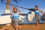 El Gouna - ELEMENT Watersports, SUP mit der Familie