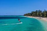 Mauritius Le Morne - ION Club, lonely windsurfer