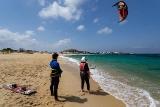 Naxos - Mikri Vigla, Flisvos Kiteschulung