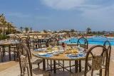 El Quseir - Utopia Beach Club, Frühstück draußen