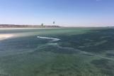Dakhla - Kiteboarding Club, Kite Action an der weißen Düne