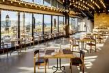 Alacati - Design Plus The S Hotel, Restaurant mit Blick Richtung Meer