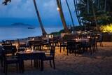 Negros - Atmosphere Resort, Abendessen am Strand
