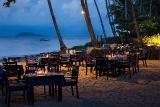 Negros - Atmosphere Resort, Abendessen am Strand