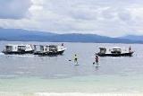 Nordsulawesi - Murex Bangka Resort, Boote und SUPs