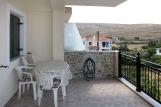 Sigri Lesbos - Apartment Beach, Balkon