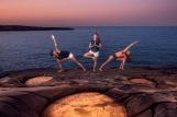 Limnos - Keros Blue, Yoga am Strand