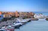 El Gouna, Ali Pasha, Blick zum Hafen