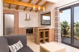 Limnos - Kalliopi Apartments, Küche und Wohnbereich