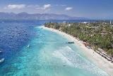 Lombok - Villa Almarik, Aerial view