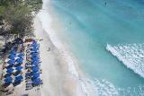 Lombok - Villa Almarik, Strand Aerial view