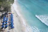 Lombok - Villa Almarik, Strand Aerial view