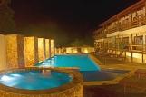 Jericoacoara - Carcara, Pool mit Jacuzzi bei Nacht