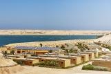 Dakhla Club - Übersicht mit Blick auf die Kitelagune