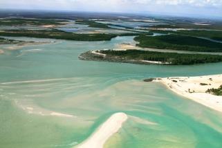 Barra Grande - Vilarejo, Kitelagune