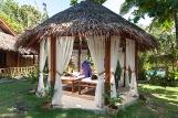 Bohol - Oasis Resort, Massagepavillon