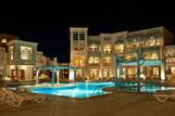 El Gouna - Mosaique Hotel, Pool bei Nacht
