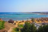 El Naaba - Blick vom Equinox Hotel zum Hauptspot
