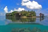 Kalimantan-  Nabucco Island Resort mit Hausriff