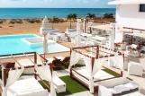 Sal - Budha Beach, Überblick Terrasse mit Pool