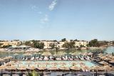 El Gouna - Cooks Club, Blick Pool und Lagune