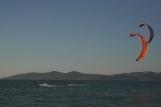 Kos Marmari - Fun2Fun Kite Center, Kiten mit Abendstimmung