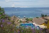 Buceo Anilao Pool und Blick auf Meer