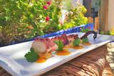 Karpathos, Poseidon Blue, top Essen im Hotel-Restaurant