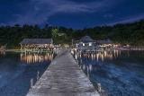 West Papua - Papua Paradise Eco Resort, Abendstimmung