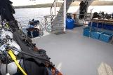 Indonesien - Mermaid I, Tauchdeck