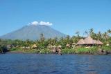 Bali - Alam Batu, Blick vom Meer