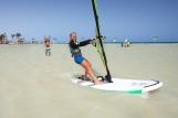 Fuerteventura Sotavento - René Egli Windsurf Center, Surf Action in der Lagune by Tom Brendt