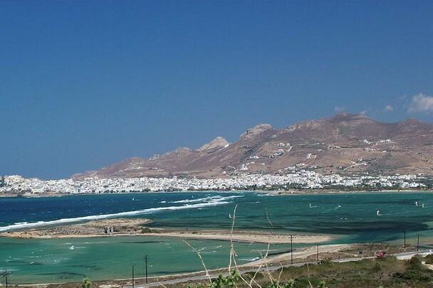 Naxos - St. George Beach und Lagune - Spotübersicht